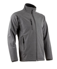 SOBA JACHETĂ SOFTSHELL DE BĂRBAȚI, DE CULOARE GRI_4XL