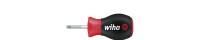 Wiha Screwdriver SoftFinish® Slotted with short round blade 4.0 mm x 25 mm (26964)