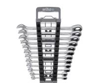 Wiha Ring ratchet open-ended spanner set 12 pcs. in holder (44665)