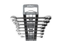 Wiha Ring ratchet open-ended spanner set 7 pcs. in holder (45244)