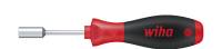 Wiha Screwdriver SoftFinish® Hexagon nut driver with short round blade 5.5 mm x 65 mm (01076)