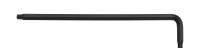 Wiha L-keys TORX® MagicSpring®, black oxidised T9 x 111 mm (31236)