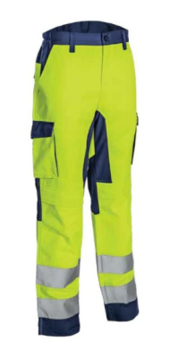 Pantaloni HIBANA Neon HV Bleumarin mărimea 00M