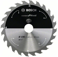 Pânză de ferăstrău circular HM 190x1,6/1,1x30 Z24 Bosch