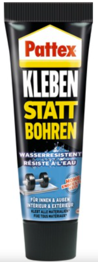 Lipirea Pattex în loc de găurire tub rezistent la apă 340g