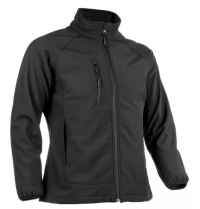 SHIKIMI JACHETĂ SOFTSHELL PENTRU FEMEI, DE CULOARE NEAGRĂ_2XL