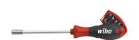 Wiha Screwdriver with bit magazine magnetic TORX® with 8 bits, 1/4