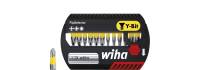 Wiha FlipSelector Y bit set, 25 mm Phillips, Pozidriv, TORX®, 13-pcs., 1/4