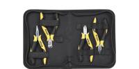 Wiha Pliers set Professional ESD Diagonal cutters, oblique end cutting nippers, needle nose pliers 5-pcs. incl. tool folder (33507)