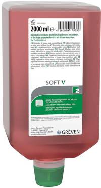 GREVEN SOFT V 2000 ml flacon variabil loțiune de curățare a pielii mildGreven