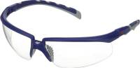 Ochelari Solus, albastru/gri, anti-aburire, rezistenti la zgarieturi, lentile transparente