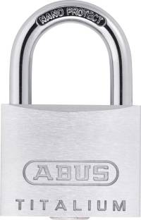 Lacat din aluminiu 64TI TITALIUM™, 30 x 16 x 49.5mm, inel din otel cu acoperire NANO-Protect™, ABUS