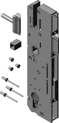 Set reparare incuietoare principala RS1000SL 8772, tip F, distanta 72mm, patrat 10mm, dorn 55mm, KFV