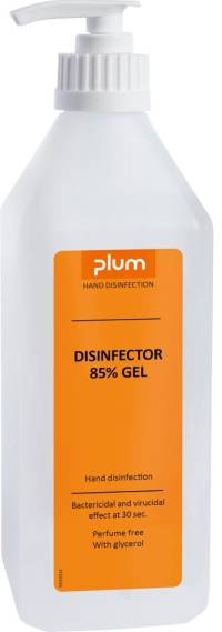 Dezinfectant pentru maini Disinfector 85% Gel, flacon 600ml, PLUM