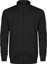 Sweatshirtjacke, charcoal, Gr.S