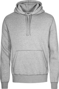 Hoody Sweater, heather grey, Gr.S