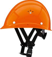 Maststeigerhelm, verkehrsorange