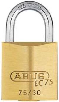 Lacat din alama EC 75, 30 mm, ABUS