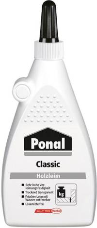 Lipici pentru lemn Ponal Classic mâner pentru sticla de 225 g (F).