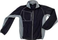 Jachetă fleece Champ, mărime 2XL, negru/gri Excess