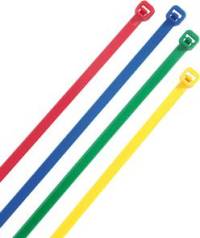 Legături pentru cabluri de culori asortate 150x3,6mm, 100 buc.Heidemann