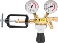 Regulator de presiune, cu manometru, pentru butelie Argon si CO2, 0-30 l/min, HARRIS