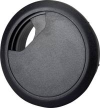 Manșon pentru cablu ABS negru, 72x60x21 mm