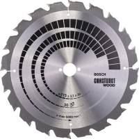 Pânză de ferăstrău circular HM Nagelf.315x3.2x30mm Z20 FWFBoschConstruction for Wood