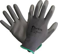 Montator de mănuși, PU/Nylon, gri, mărimea 10 FORTIS