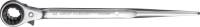 Cheie inelara cu clichet pentru montat schele 19-22mm, 320mm, FORTIS