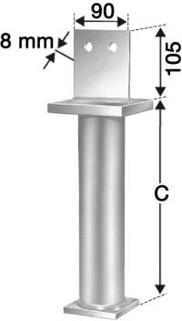 Baza coloanei SST PISMAxIG-B