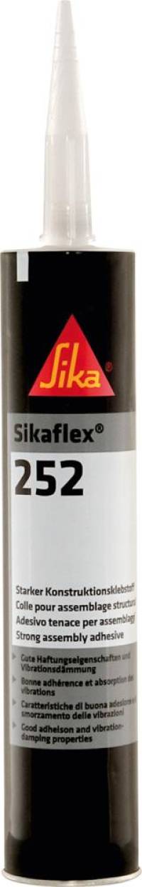 Adeziv de etansare poliuretanic Sikaflex-252, 300ml, alb, SIKA