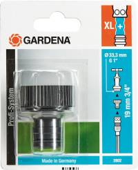 Conector profesional de sistem 2802-20, pentru robinet de 26,5 mm (G 3/4), GARDENA