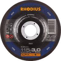 Disc de bit pentru otel, 115x3,0mm, curbat, Rhodius