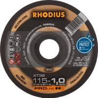 Disc de bit pentru inox, 115x1,0mm, drept, PROLINE, Rhodius