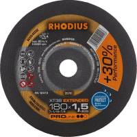 Disc de taiere pentru inox, 180x1,5mm, drept, PROLINE, RHODIUS