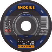 Disc de bit pentru otel, 115x1,5mm, drept, Rhodius