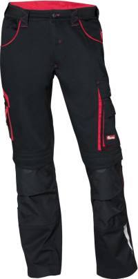 Pantaloni FORTIS H 24, negru/rosu marimea 114