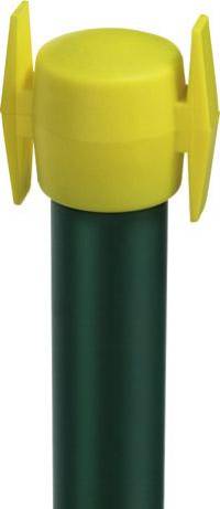 Stâlp de rufe verde 2000mm cu tub transversal D.42mm