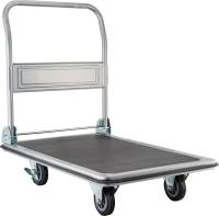 Carucior tip platforma cu maner reglabil, 250kg, 920x610mm