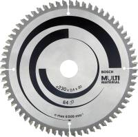 Pânză de ferăstrău circular HM 230x2,4x30mm Z64 TF-BoschExpert MultiMatrial