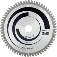 Pânză de ferăstrău circular HM 235x2,4x30mm Z64 TF-BoschExpert MultiMatrial