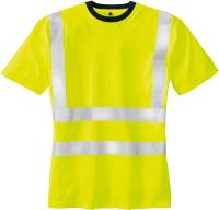 Tricou reflectorizant HOOGE, galben fluorescent, marime XXL