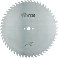 Disc debitare pentru lemn, CV, 500x2,5x30mm 56 dinti, tip KV-A, FORTIS