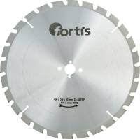 Disc debitare pentru lemn, HW, 400x3,8 x30mm, Z28 FF, FORTIS  