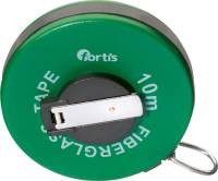 Ruleta cu banda din fibra 10m x 15 mm, FORTIS  