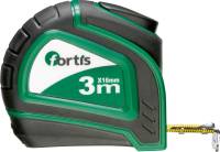 Ruleta cu opritor banda 3m x 16 mm, FORTIS  