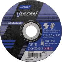 Disc de tăiere Vulcan Steel/Inox drept 125x2.0