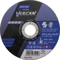 Disc de tăiere Vulcan Steel/Inox drept 125x2,5