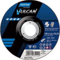 Disc de șlefuit Vulcan Steel/Inox cr. 125x6,4